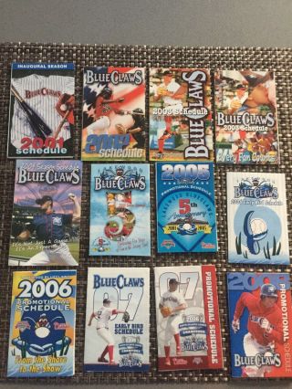 2001 - 2013 Sally Lakewood Blueclaws - 16 Diff