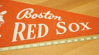 Vintage Boston Red Sox Felt Baseball MLB Pennant Fenway Park 29 