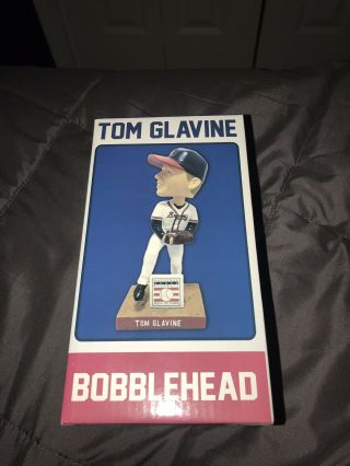 Never Opened Tom Glavine Atlanta Braves Bobblehead Baseball Hall Of Fame