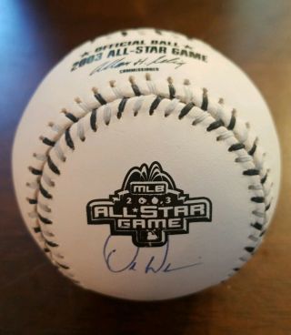 Dontrelle Willis Autographed Signed 2003 All Star Game Baseball Tri Star Cert.
