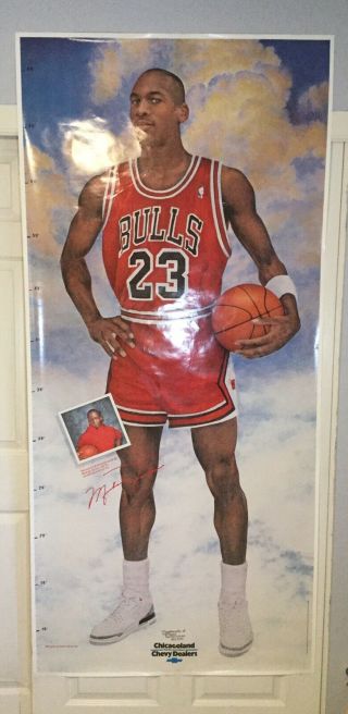 Life Size Michael Jordan Poster