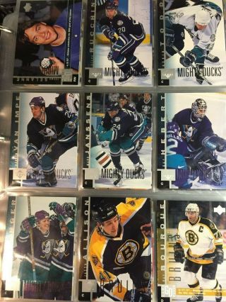 1997 - 98 Upper Deck Hockey Card Set