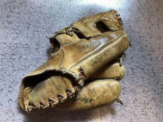 Mickey Mantle Right Handed Baseball Glove - Vintage - Rawlings Mm9 Triple Crown