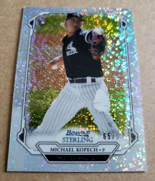 Michael Kopech 2019 Bowman Sterling Sparkle 65/99 Rc White Sox 