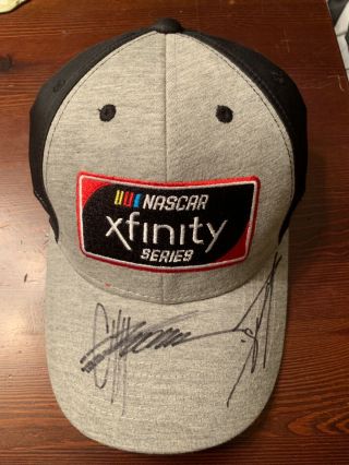 Chip Foose & Daniel Suarez Nascar (dual Autograph) Signed Xfinity Hat - Pic
