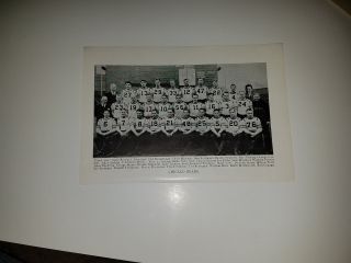Chicago Bears 1936 Football Team Picture George Halas Rd Grange Bronko Nagurski