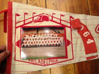 1964 Philadelphia Phillies Picture Pennant