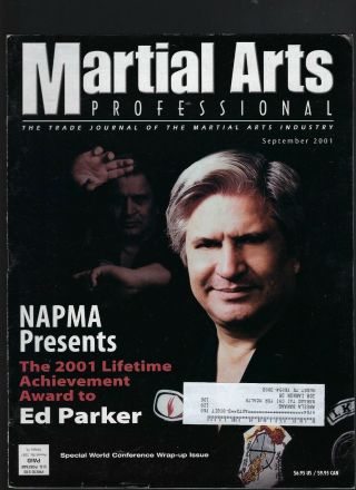Martial Arts Professional Sept 2001 Ed Parker