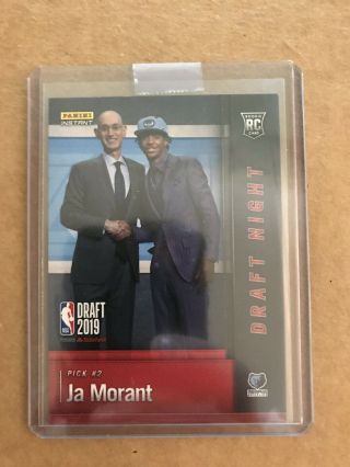 Ja Morant 2019 - 20 Panini Instant Memphis Grizzlies Rc Rookie Card