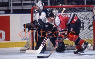 1993 Manon Rhéaume Atlanta Knights - 35mm Hockey Slide