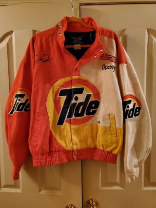 Vintage Tide Racing Team Nascar Downy Winston Cup Chase 1990s Jacket Men 