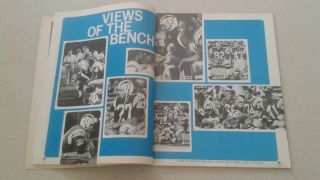 1966 SAN DIEGO CHARGERS VS.  BUFFALO BILLS AFL PICTORIAL FOOTBALL PROGRAM 5