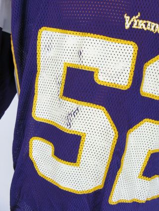 Men Vtg Chad GREENWAY Minnesota Vikings Reebok NFL Football Jersey Shirt 2XL XXL 2