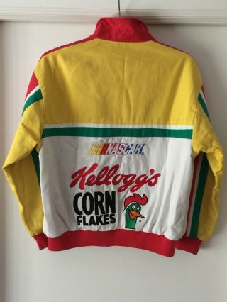 Vintage Chase TERRY LABONTE Kellogg ' s Hendrick NASCAR Jacket Youth LG 6