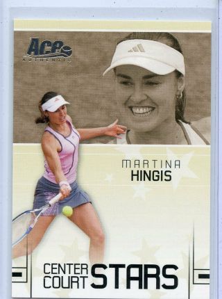 2006 Ace Authentic Center Court Stars Martina Hingis Cc - 15 177/599