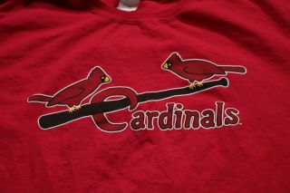 St.  Louis Cardinals Red Schoendienst Adult T Shirt Xl 2018 Sga Busch Stadium