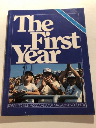 1977 Toronto Blue Jays Yearbook 1st Season Bailor Fairly Lemanczyk First Year