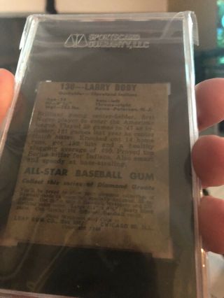 1948 Leaf Larry Doby Graded Good 2.  5. 2
