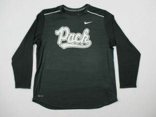 Nike Nevada Wolfpack - Dark Gray Dri - Fit Long Sleeve Shirt (2xl) -