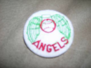 Mlb,  California Angels,  Vintage Team Uniform Patch From The 1970 
