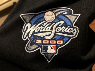 Majestic York Mets Mike Hampton 32 2000 World Series T - Shirt Men ' s XL 3