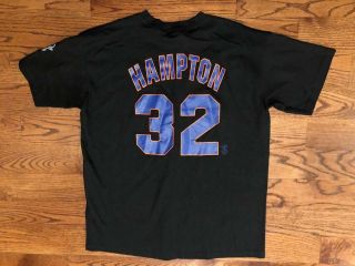 Majestic York Mets Mike Hampton 32 2000 World Series T - Shirt Men ' s XL 4