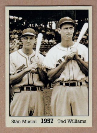 Stan Musial & Ted Williams 