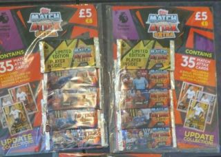 Match Attax Extra 2018/19 Bundle 2x Limited Edition Packs And