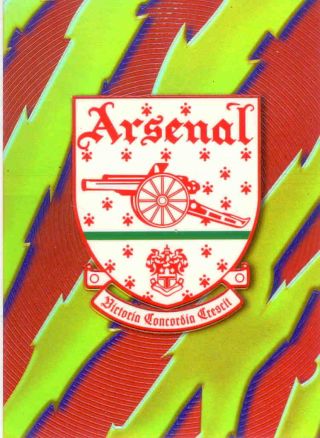 1999 Merlin Premier Gold Soccer Team Logo Foil Card A1 Arsenal