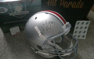 Ted Ginn Jr Autographed Signed Ohio State Buckeyes Full Size Helmet