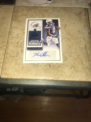 Tyrell Willams 2015 Panini Contenders Rookie Ticket Jets Auto Rc 259
