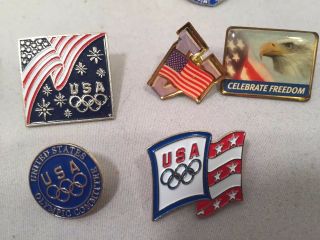 23 Olympics Pins 1992 Winter Games 1994 2000 Olympic Committee Torch 2