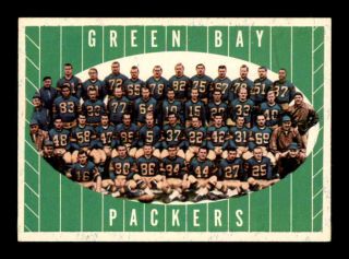 1961 Topps 47 Green Bay Packers Nm X1679296