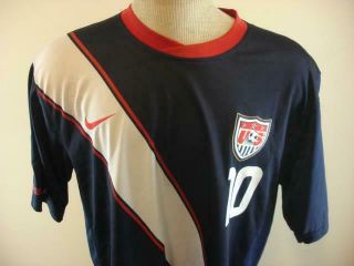 Mens XL 2010 Nike USA Landon Donovan 10 Soccer Away Jersey Shirt FIFA World Cup 2