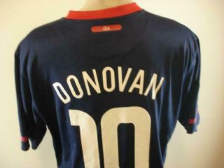 Mens XL 2010 Nike USA Landon Donovan 10 Soccer Away Jersey Shirt FIFA World Cup 4