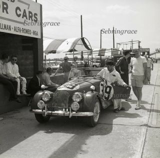 1962 Sebring Race - Morgan Plus 4 39 - Negative (219)