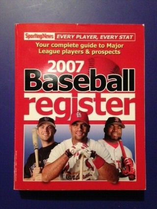 The Sporting News 2007 Baseball Register