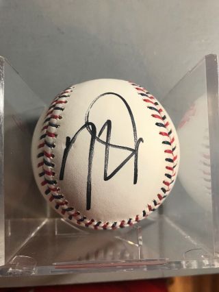 Mike Trout Signed 2018 Asg All Star Game Baseball