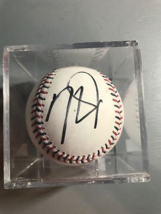 Mike Trout Signed 2018 ASG All Star Game Baseball 3
