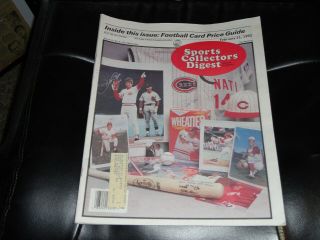 Pete Rose Reds/steve Garvey Dodgers On Cover Of Feb.  21,  1992 Issue Of Scd