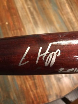 Ian Happ Game 2016 Bat Autographed Signed Bat JSA Actually His Bat 3
