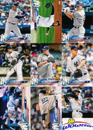 York Yankees 2018 Topps Limited Edition 17 Card Team Set - AARON JUDGE,  STANTON 3