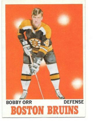 1970 - 71 Opc Bobby Orr See Scans