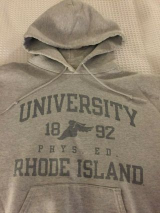 University Of Rhode Island Rams Hoodie Sweatshirt (s) Pre - Owned By Champion