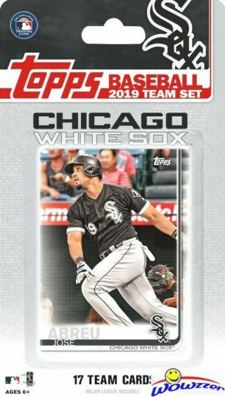 Chicago White Sox 2019 Topps Limited Edition 17 Card Team Set - Yoan Moncada,