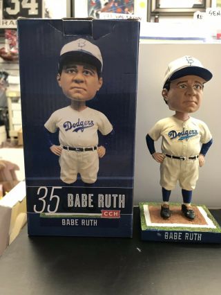 Babe Ruth 35 2014 Promo Bobblehead 1938 Brooklyn Dodgers