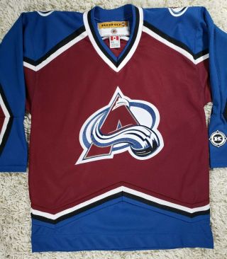 Colorado Avalanche KOHO NHL Hockey Jersey - Men ' s Size Medium (M) 3