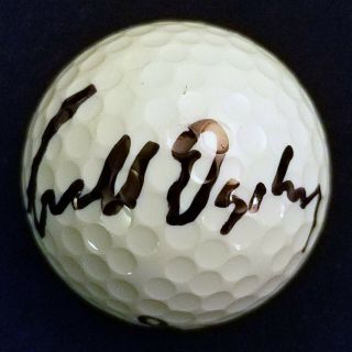 Geoff Ogilvy Signed Golf Ball Pga Autographed