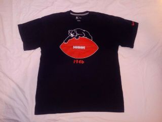 Vintage Chicago Bears 1946 Logo Nfl Nike T - Shirt Size Xl