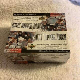 2001 Upper Deck Factory Baseball Hobby Box